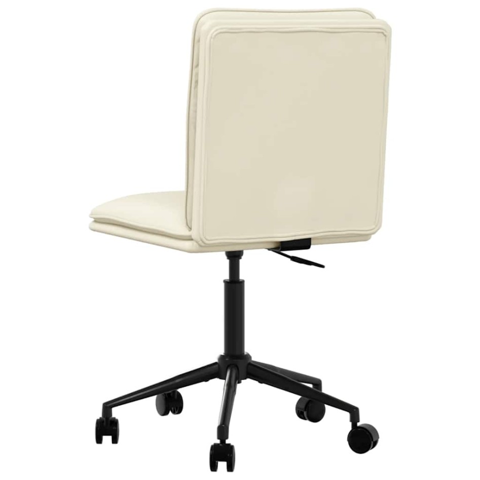 Silla de comedor de cuero sintético color