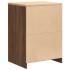 Armario de almacenamiento para garaje roble marrón 60x51x85