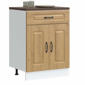 Mueble bajo de cocina Kalmar roble artesanal madera