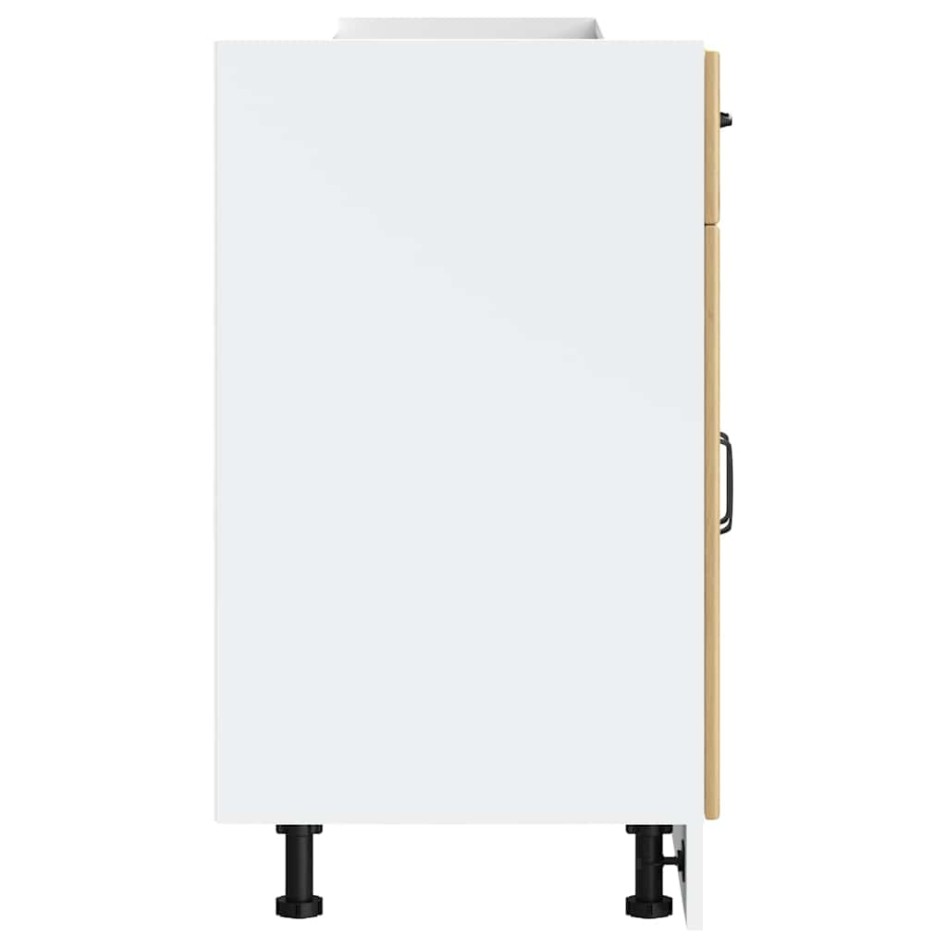 Mueble bajo de cocina Kalmar roble artesanal madera