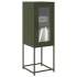 Aparador de acero laminado en frío verde oliva 36x39x107