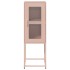 Aparador de acero laminado en frío rosa 36x39x107