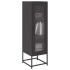 Aparador de acero laminado en frío negro 36x39x123