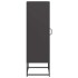 Aparador de acero laminado en frío negro 36x39x123