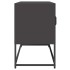 Mueble para TV acero laminado en frío negro 100,5x39x60,5