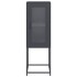 Aparador de acero laminado en frío gris antracita 36x39x107