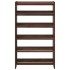 Mueble zapatero madera contrachapada marrón roble 60x25x100