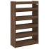 Mueble zapatero madera contrachapada marrón roble 60x25x100
