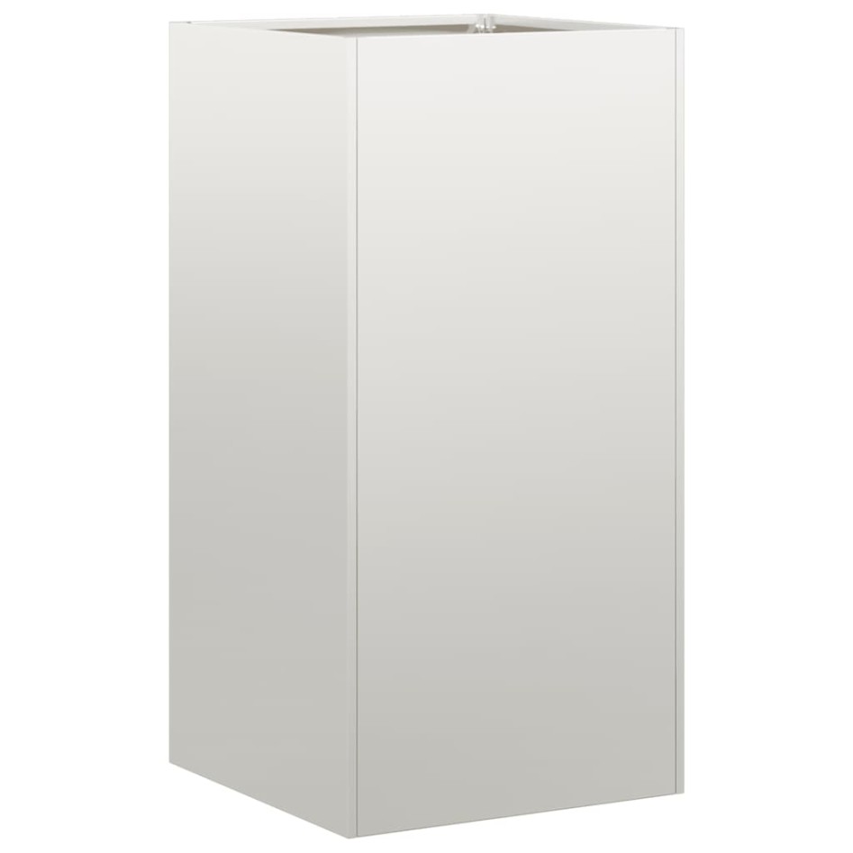 Jardinera 40x40x80 cm acero