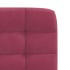 Sillas de comedor 2 unidades terciopelo rojo