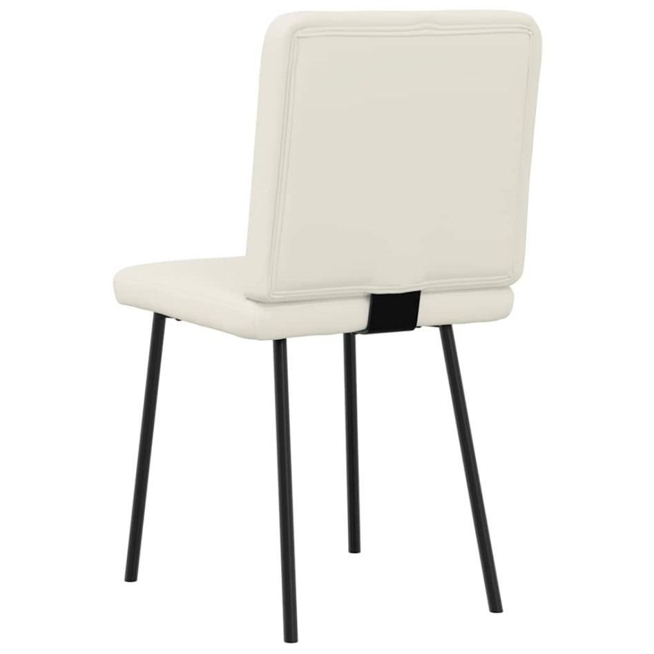 Sillas de comedor 2 unidades terciopelo