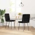 Sillas de comedor 2 unidades terciopelo