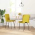 Sillas de comedor 2 unidades terciopelo