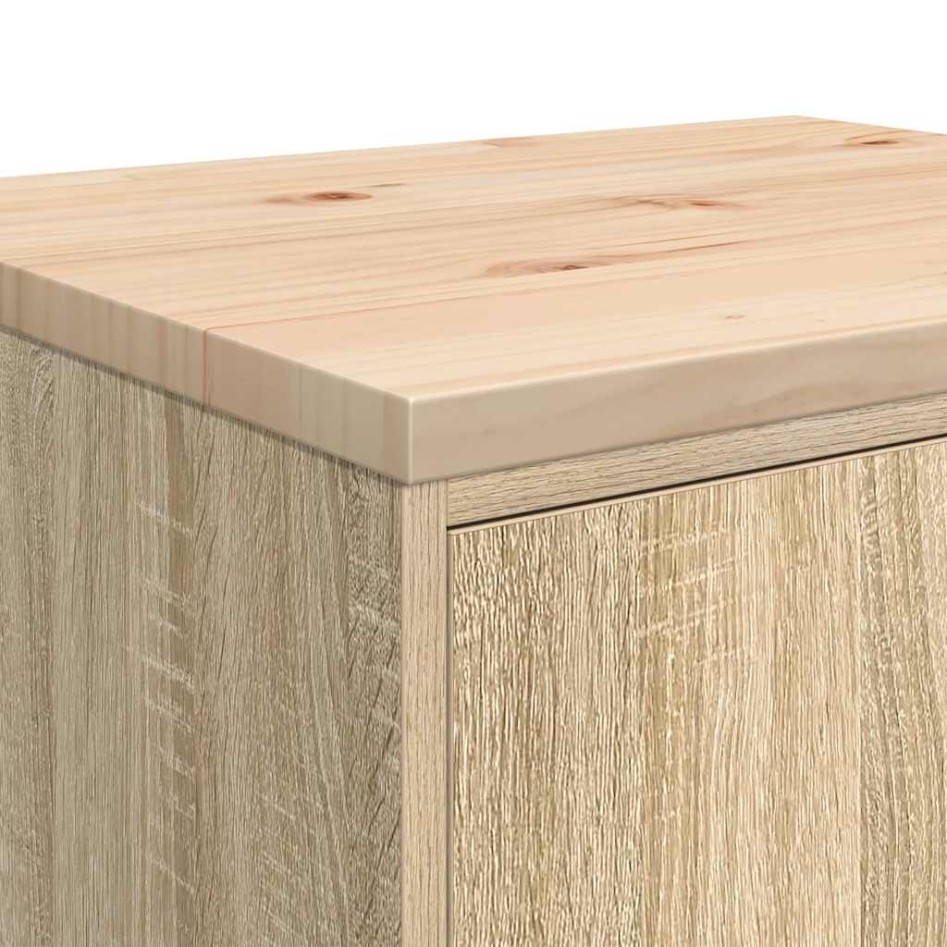 Armario de almacenamiento para garaje Roble Sonoma 60x51x85