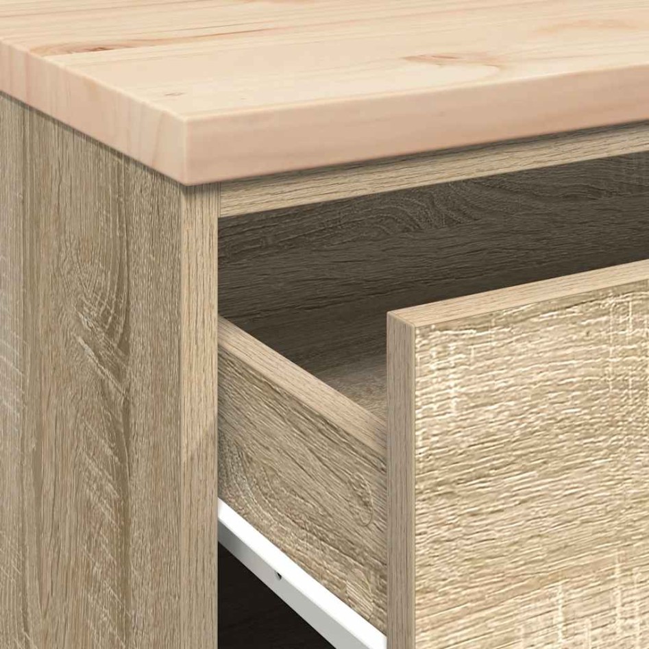 Armario de almacenamiento para garaje Roble Sonoma 60x51x85