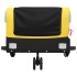 Remolque para bicicleta hierro negro y amarillo 30