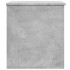 Caja de almacenaje madera ingeniería gris hormigón 60x42x46