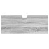 Armario lavabo baño madera ingeniería gris Sonoma 80x30x60
