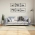 Alfombra de pelo corto suave lavable HUARTE crema 140x200