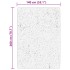 Alfombra de pelo corto suave lavable HUARTE crema 140x200
