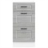 Mueble bajo de cocina porto gris sonoma madera