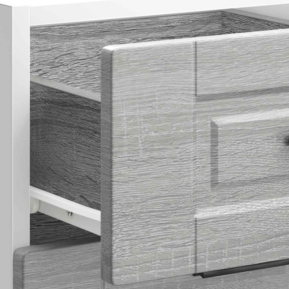 Mueble bajo de cocina porto gris sonoma madera