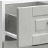Mueble bajo de cocina porto gris cemento madera