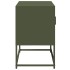 Mueble para TV de acero verde oliva 68x39x60,5