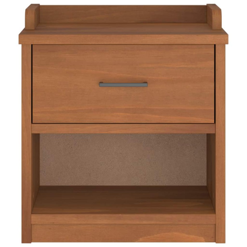 Banco de recibidor SANDNES madera maciza de pino 45x40x50