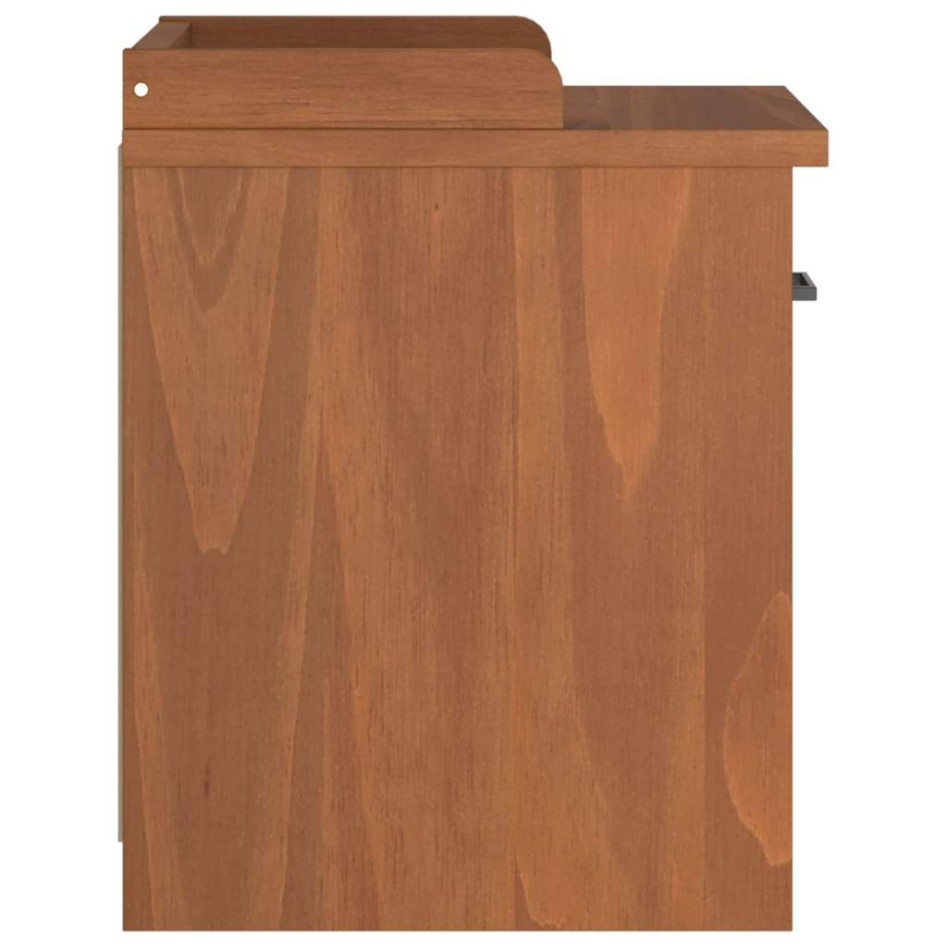 Banco de recibidor SANDNES madera maciza de pino 45x40x50