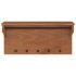 Perchero de pared SANDNES madera maciza de pino 87x30x42