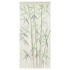 Cortina para puerta insectos estampado de bambú 90x220cm