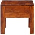 Mesita de noche madera maciza de acacia 40x40x36