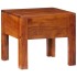 Mesita de noche madera maciza de acacia 40x40x36