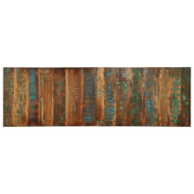 Cabecero de cama multicolor 160 cm madera maciza