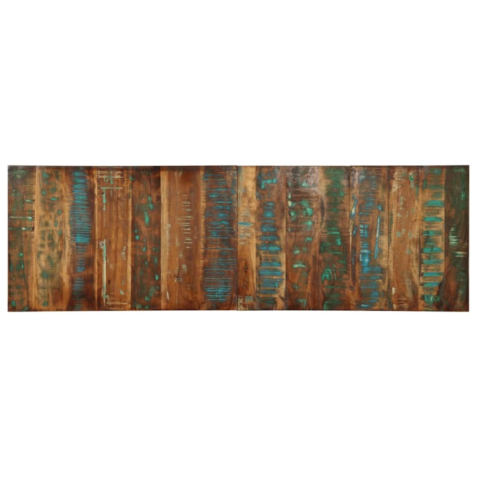 Cabecero de cama multicolor 160 cm madera maciza