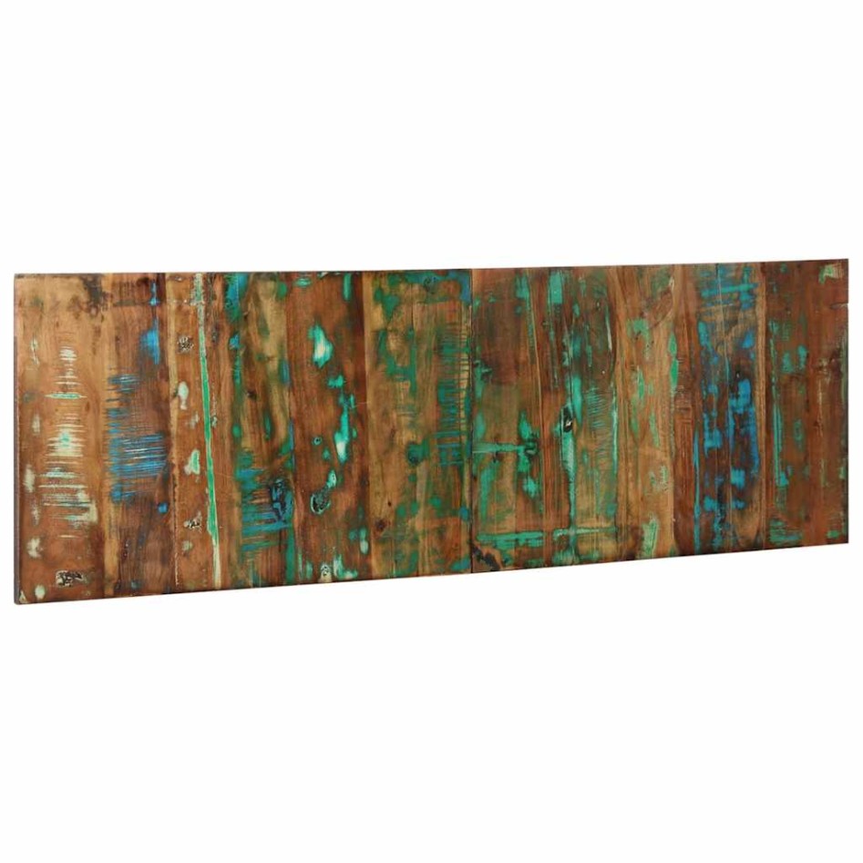 Cabecero de cama multicolor 160 cm madera maciza