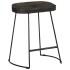 Taburetes de barra 46x38x52 cm madera maciza de
