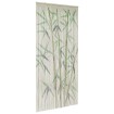 Cortina para puerta insectos estampado de bambú 100x220cm bambú
