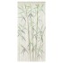 Cortina para puerta insectos estampado de bambú 100x220cm