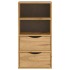 Mueble auxiliar con cajones ODDA 40x24x79 cm madera maciza