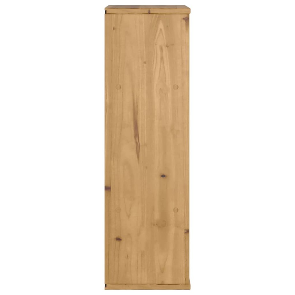 Mueble auxiliar con cajones ODDA 40x24x79 cm madera maciza