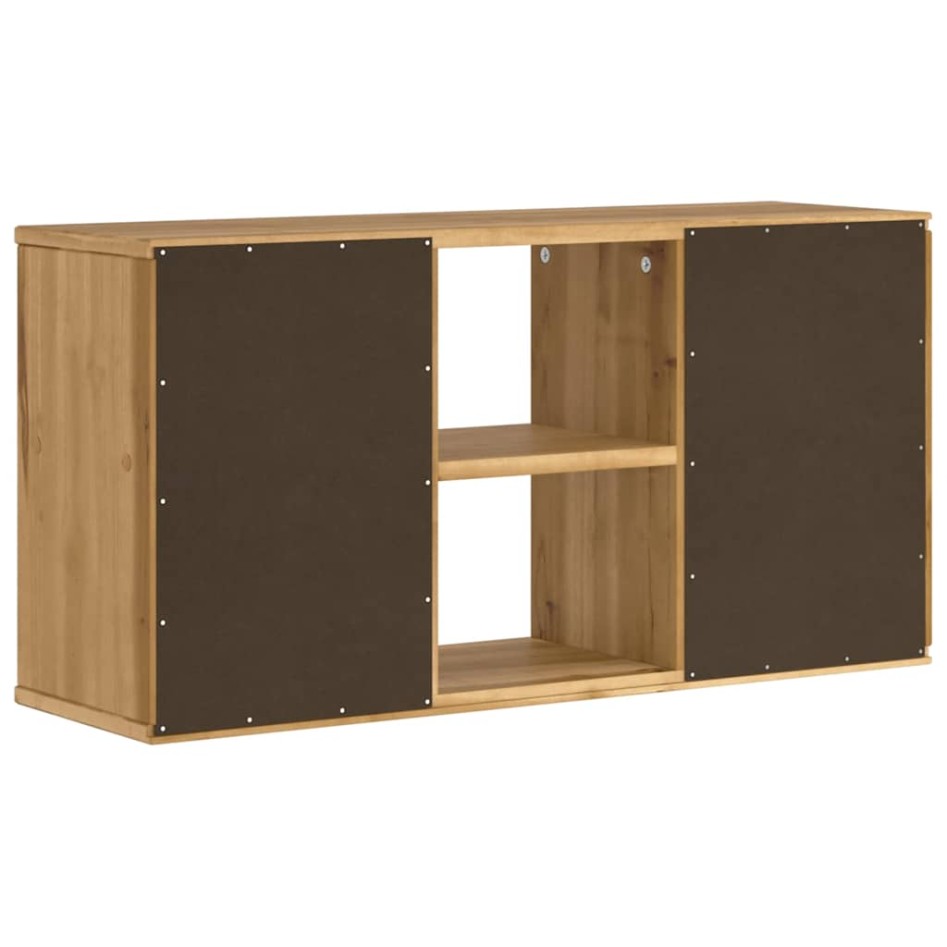 Mueble de TV ODDA madera maciza de pino 79x24x40
