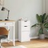 Mueble auxiliar con cajones ODDA blanco 40x24x79 cm madera