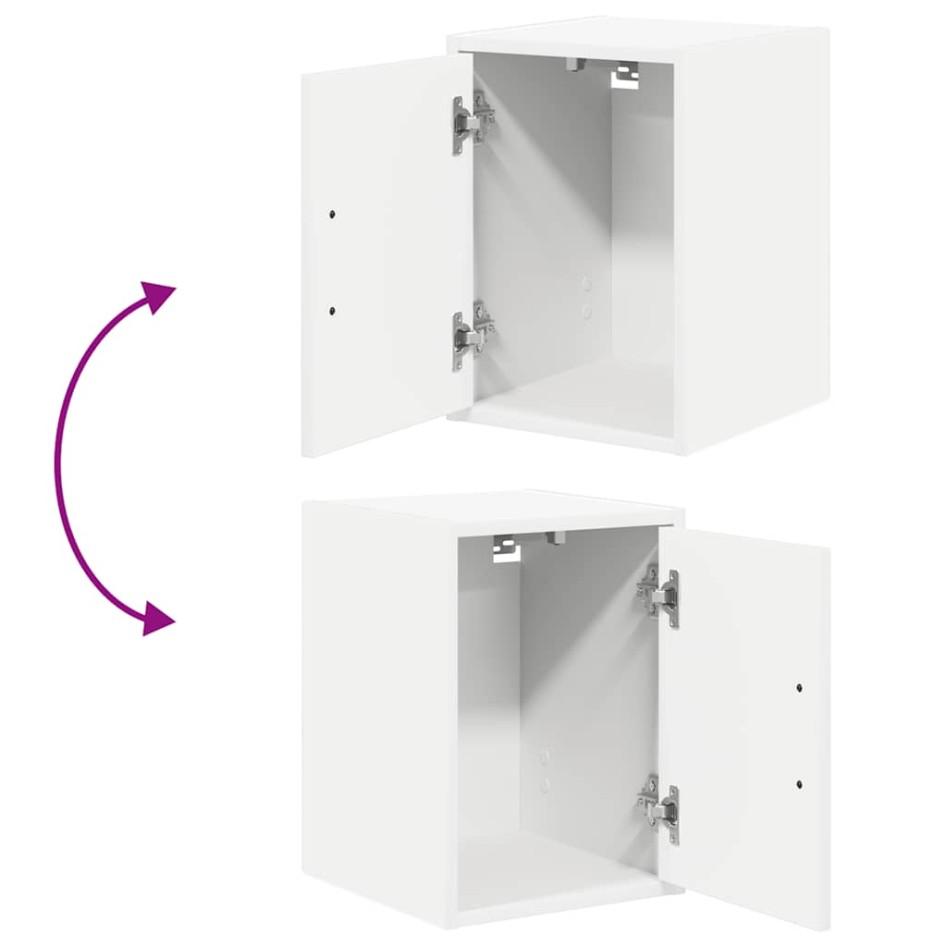 Armarios 2 uds para garaje madera de ingeniería