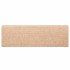 Alfombrilla autoadhesiva escalera 30 uds crema 65x21x4