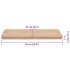 Alfombrilla autoadhesiva escalera 30 uds crema 65x21x4