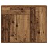Aparador madera ingeniería madera envejecida 88x30x70