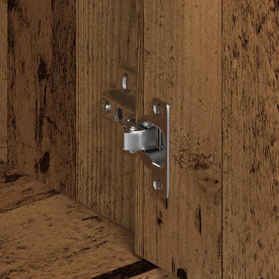 Aparador madera ingeniería madera envejecida 88x30x70