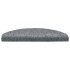 Alfombrilla autoadhesiva escalera 30 uds gris claro 65x21x4